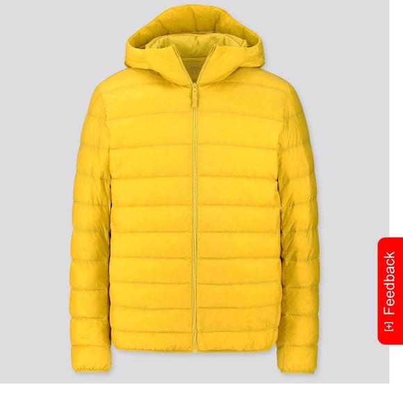 uniqlo yellow jacket